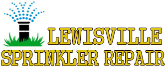 Lewisville sprinkler repair logo
